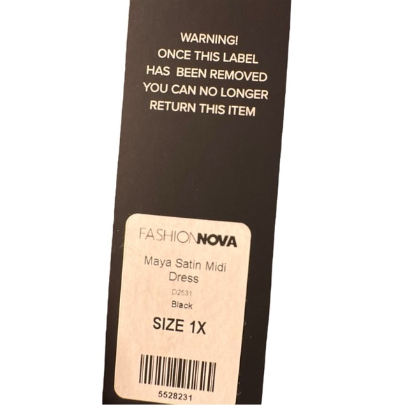 Fashion nova slip dress 1x nwt - Picture 7 of 11